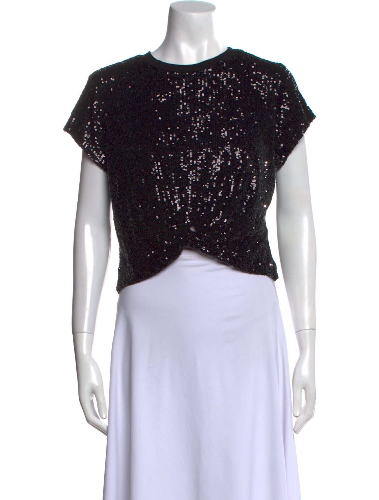 Generation Love Crew Neck Short Sleeve Crop Top