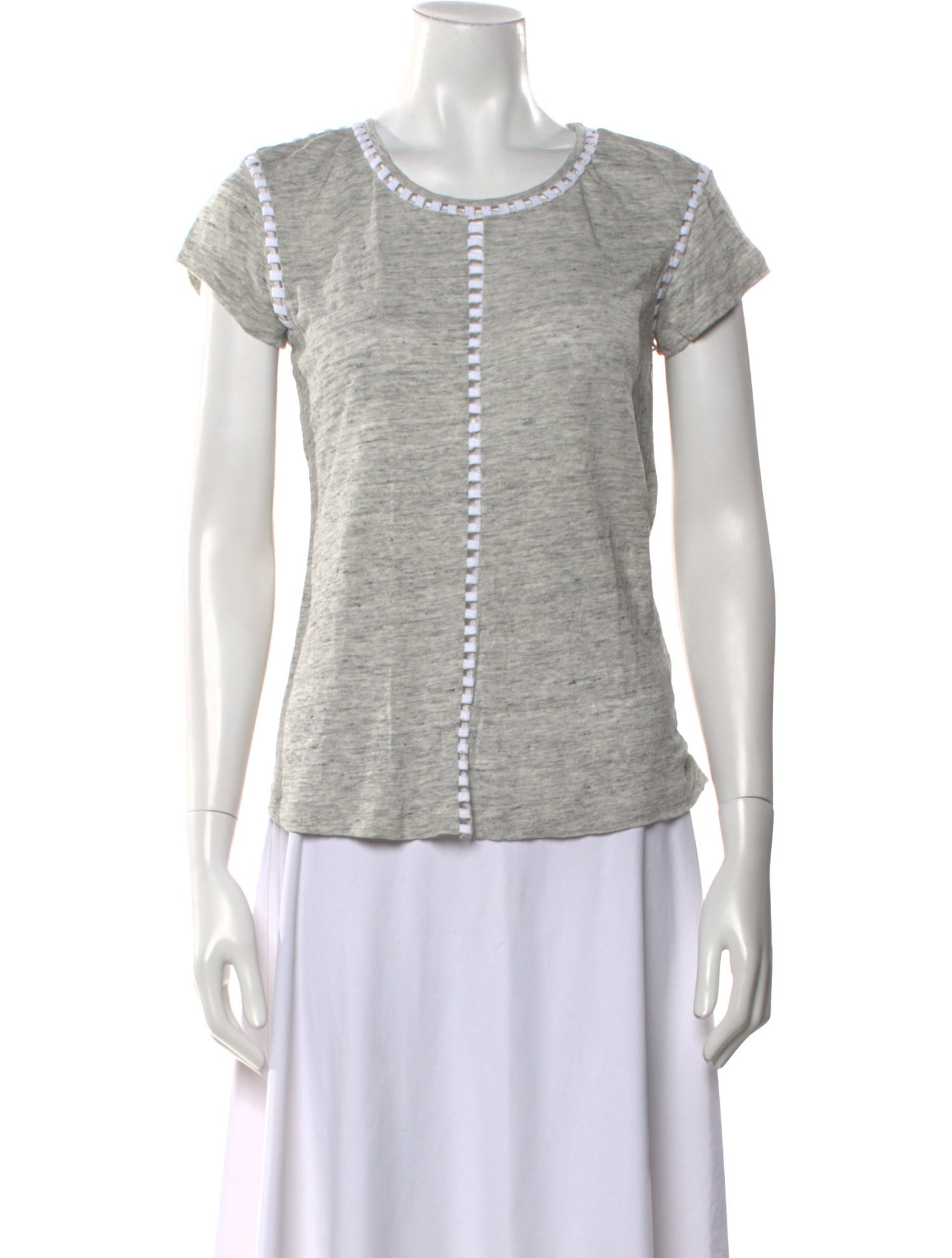 Generation Love Linen Scoop Neck T-Shirt