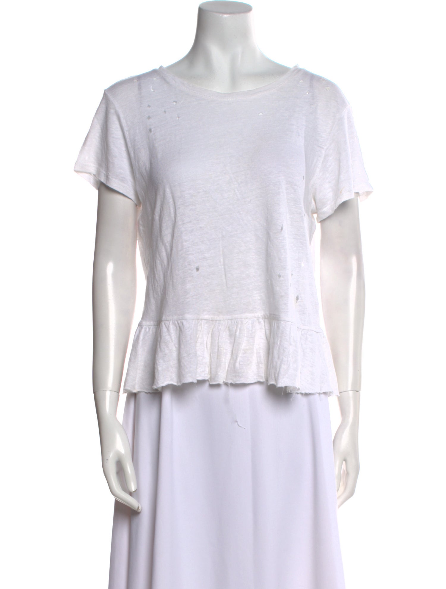 Generation Love Linen Scoop Neck T-Shirt