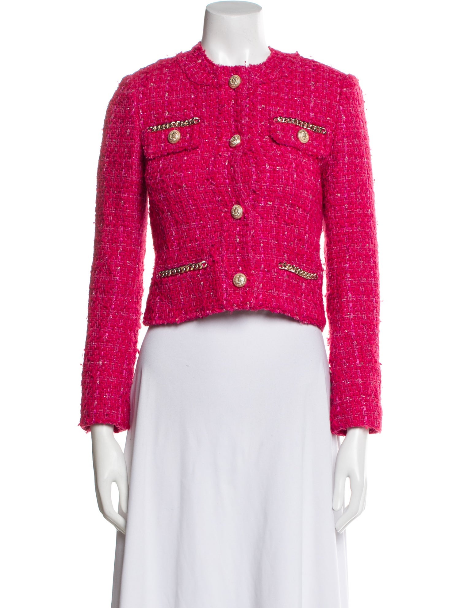 Generation Love Tweed Pattern Jacket