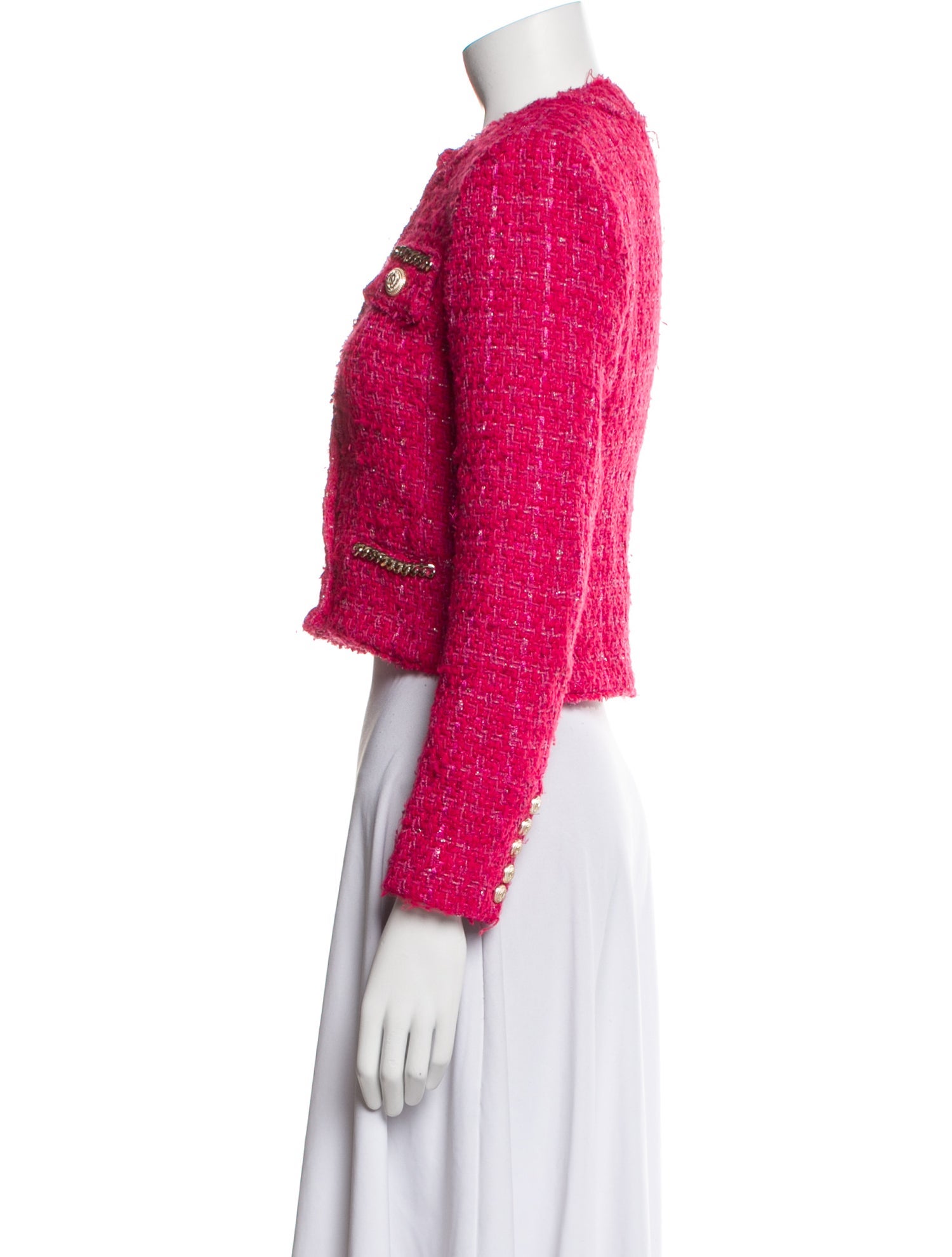 Generation Love Tweed Pattern Jacket