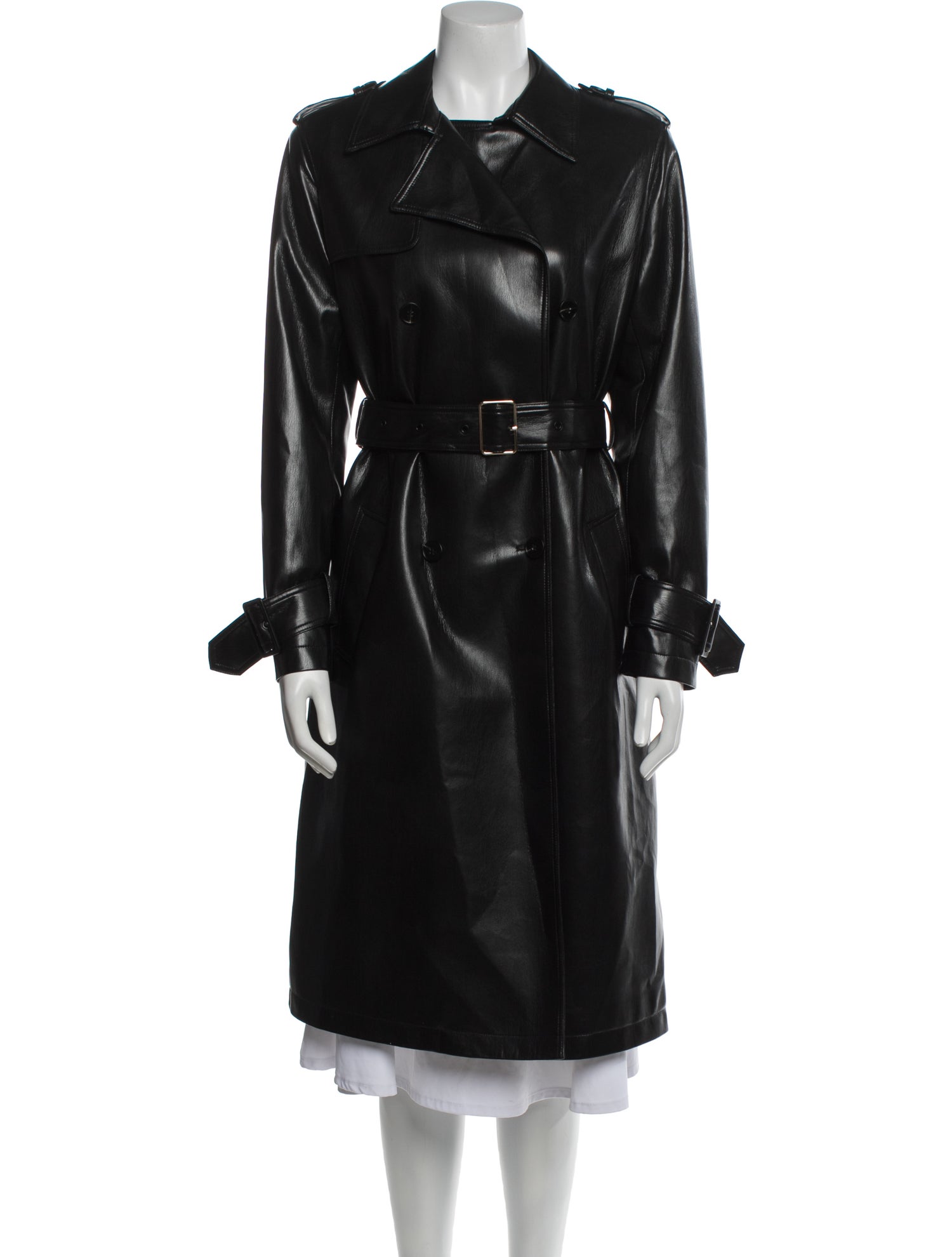 Generation Love Leather Trench Coat w/ Tags