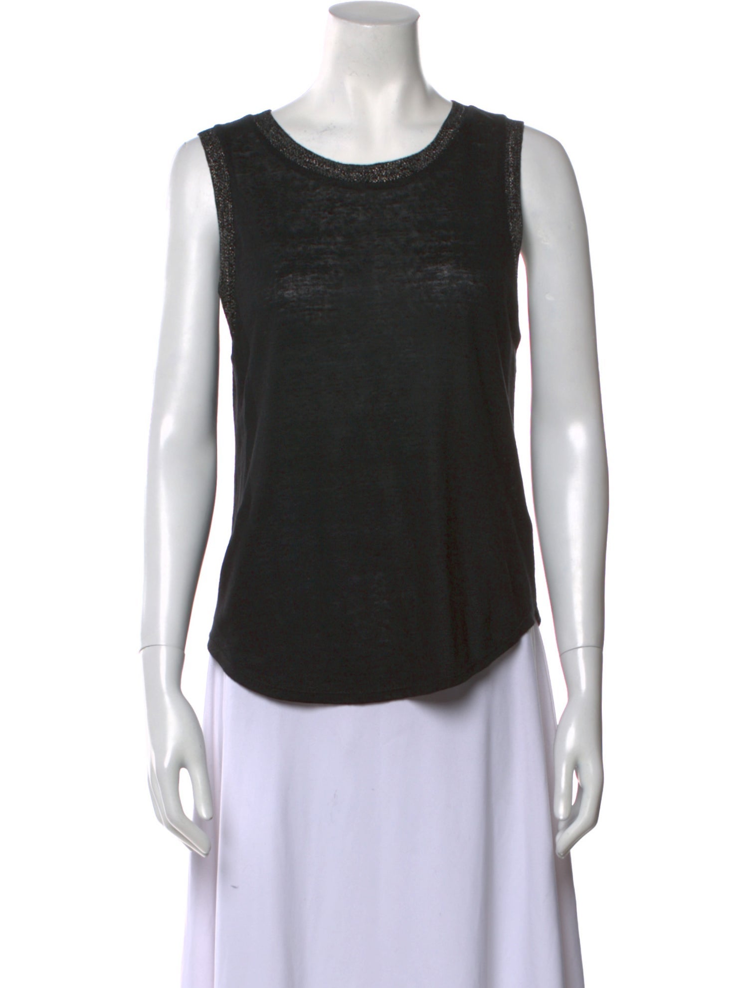 Generation Love Linen Scoop Neck Top