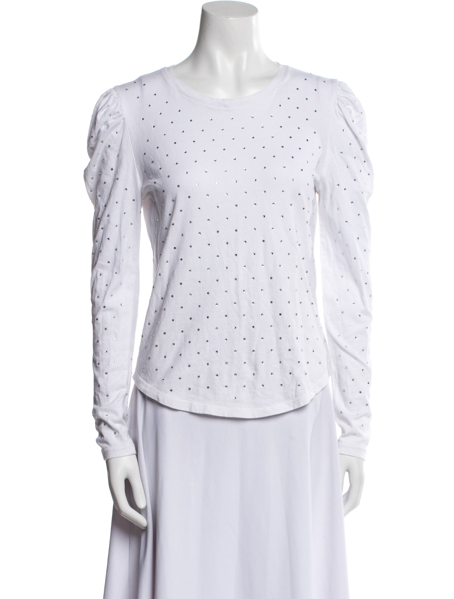 Generation Love Scoop Neck Long Sleeve Button-Up Top