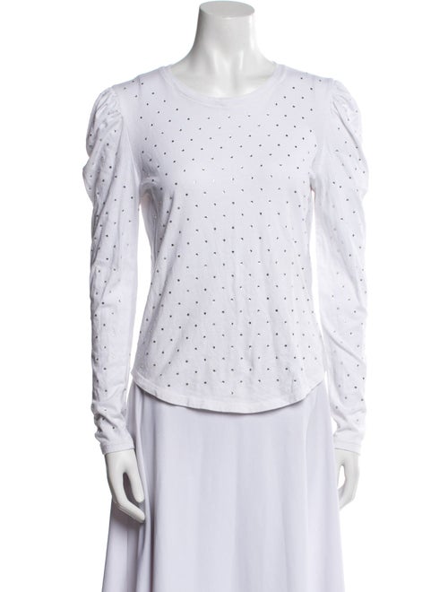 Generation Love Scoop Neck Long Sleeve Button-Up Top