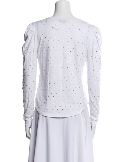 Generation Love Scoop Neck Long Sleeve Button-Up Top