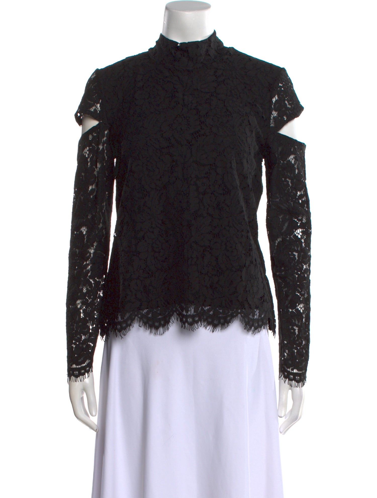 Generation Love Lace Lace Pattern Blouse