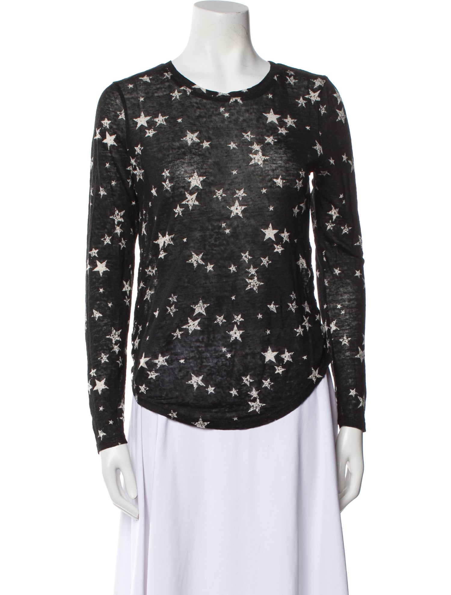 Generation Love Printed Scoop Neck Top