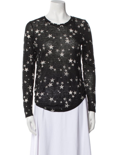 Generation Love Printed Scoop Neck Top