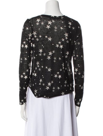 Generation Love Printed Scoop Neck Top