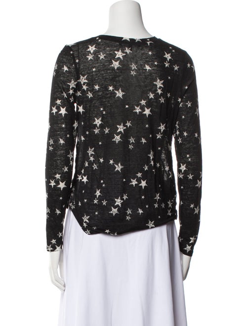 Generation Love Printed Scoop Neck Top