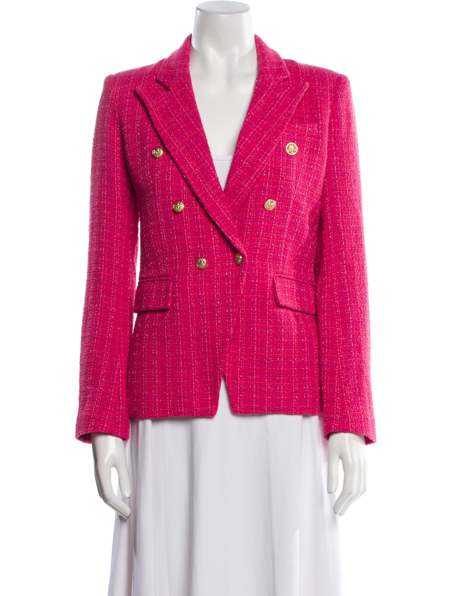 Generation Love Tweed Pattern Blazer