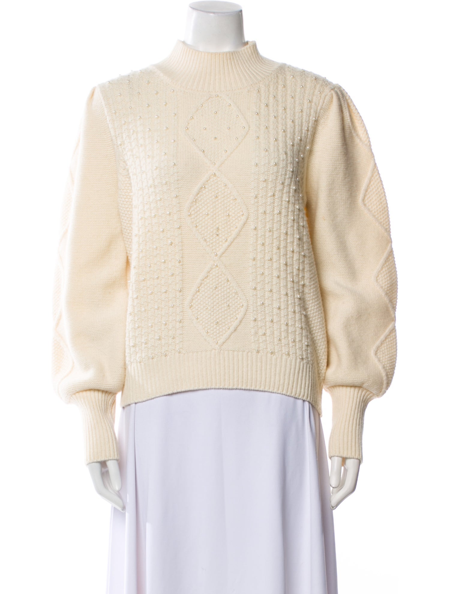 Generation Love Wool Mock Neck Sweater