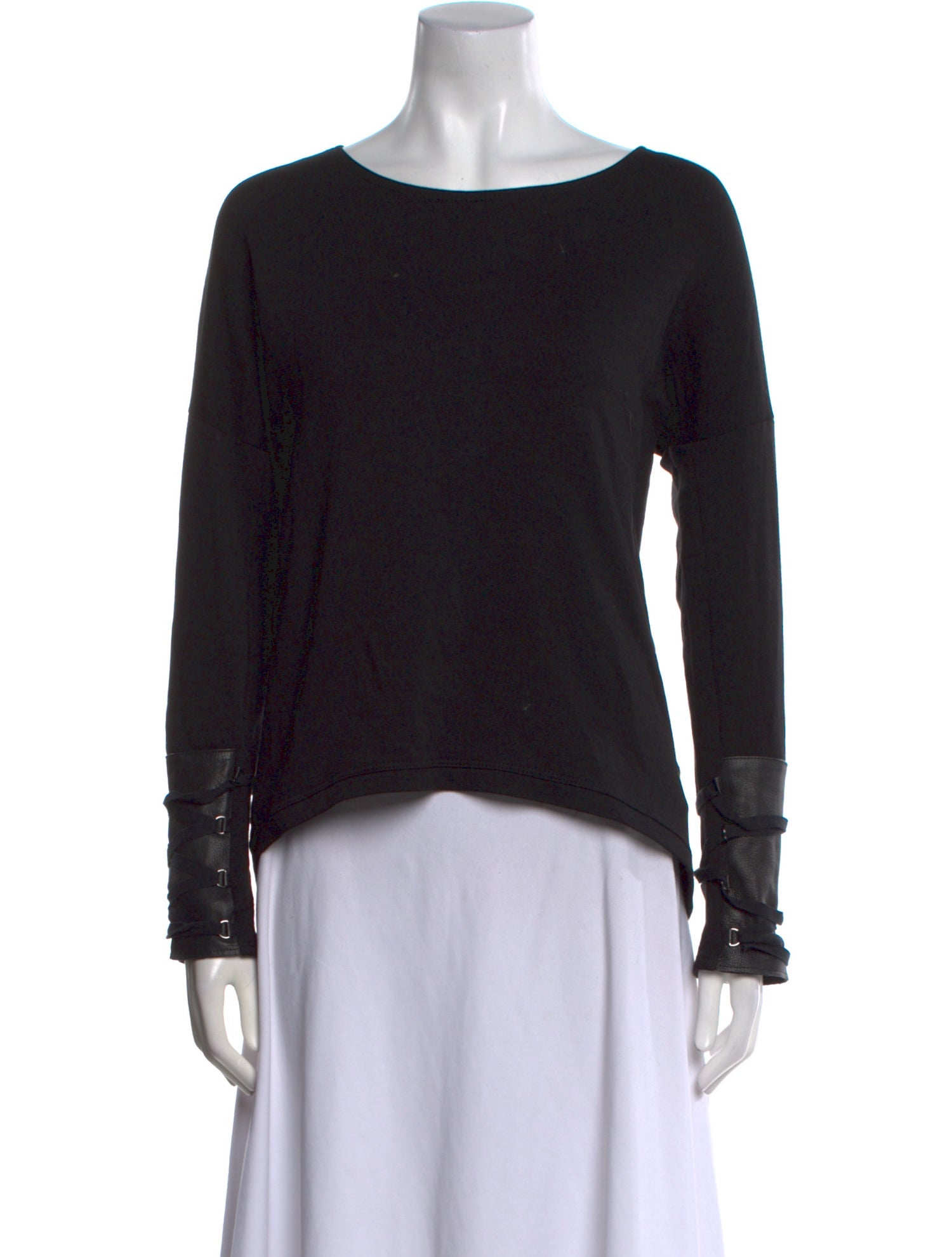 Generation Love Bateau Neckline Long Sleeve Top