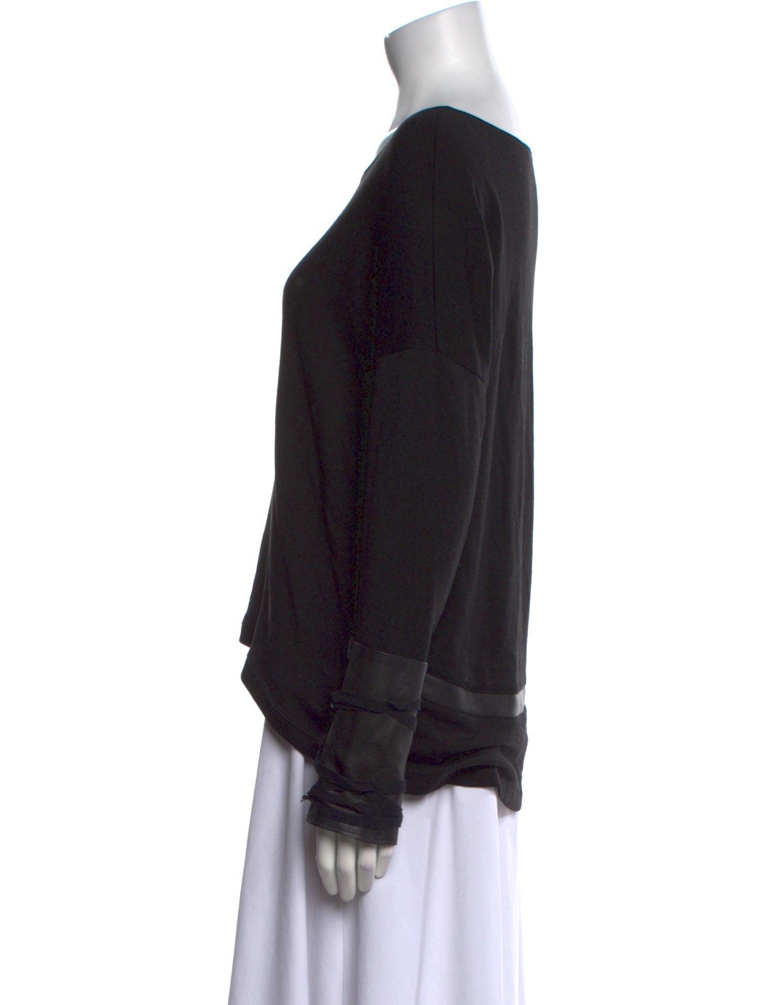 Generation Love Bateau Neckline Long Sleeve Top