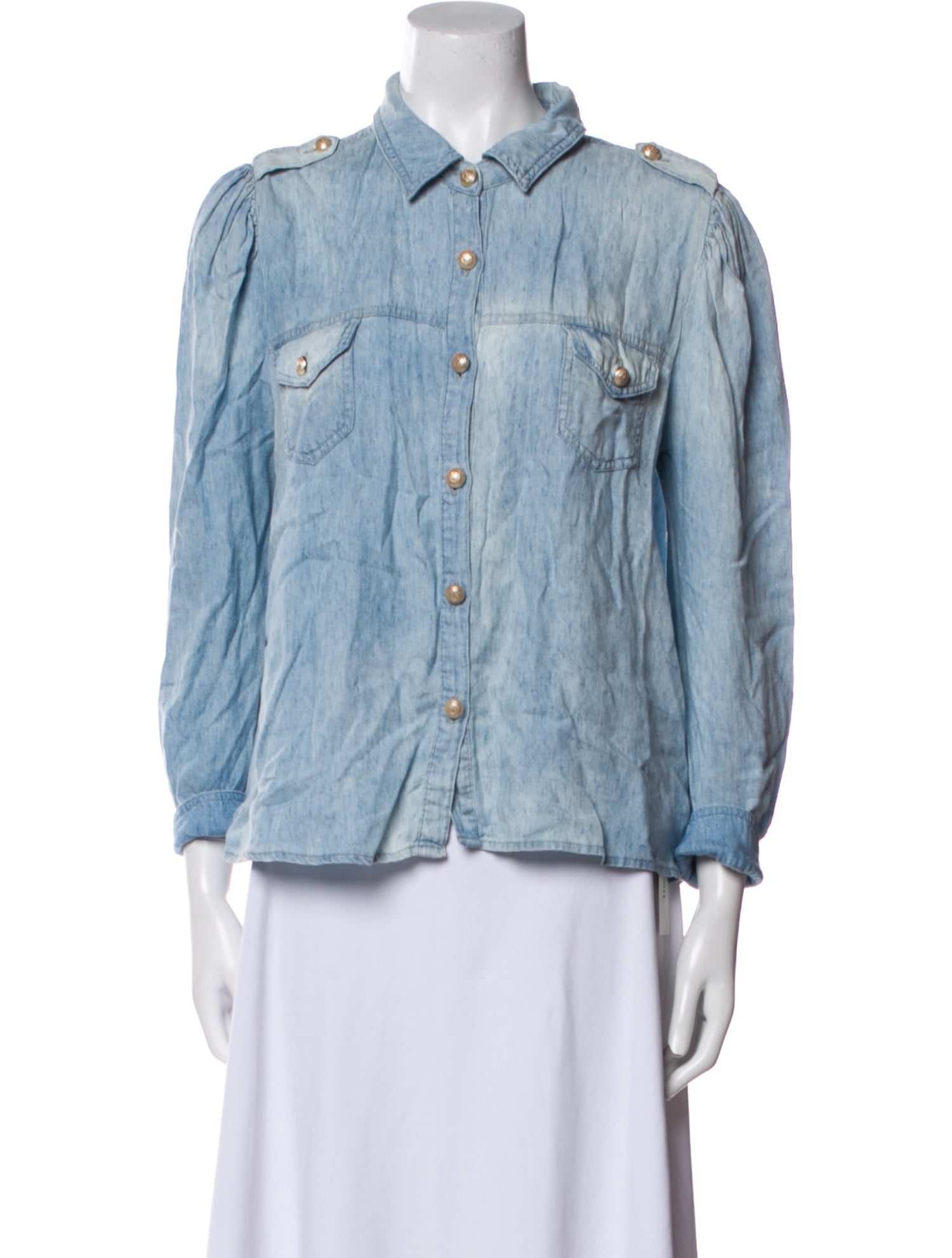 Generation Love Three-Quarter Sleeve Button-Up Top w/ Tags