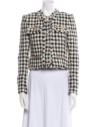 Generation Love Houndstooth Print Evening Jacket
