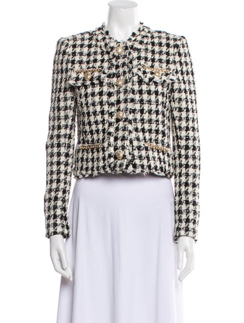Generation Love Houndstooth Print Evening Jacket