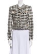 Generation Love Houndstooth Print Evening Jacket