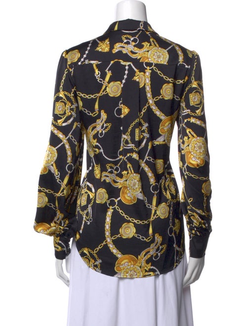 Generation Love Printed Long Sleeve Button-Up Top