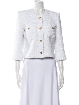 Generation Love Tweed Pattern Evening Jacket