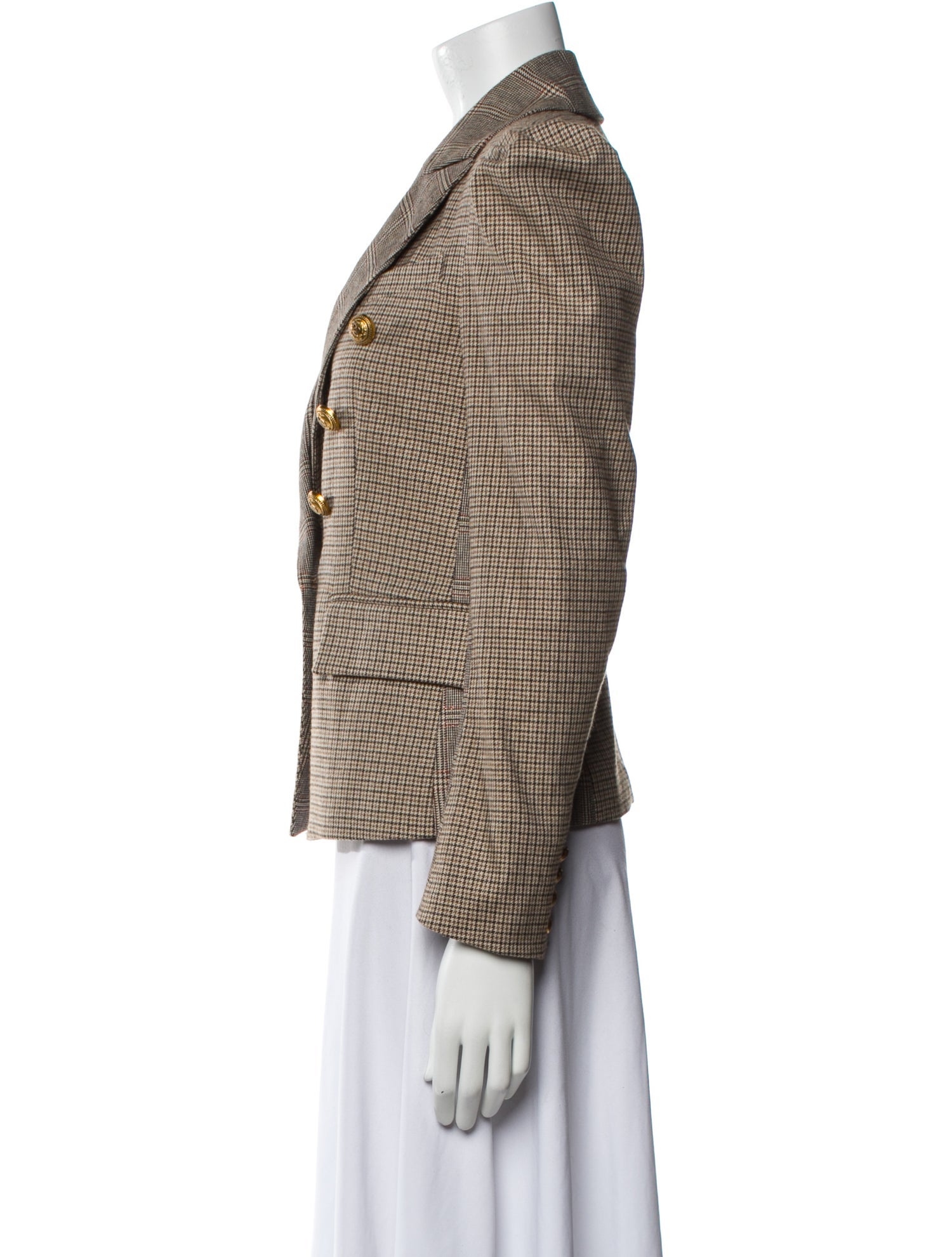 Generation Love Houndstooth Print Blazer