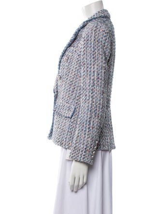 Generation Love Tweed Pattern Blazer