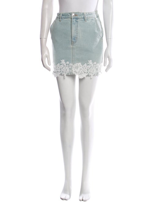 Generation Love Lace Trim Embellishment Mini Skirt