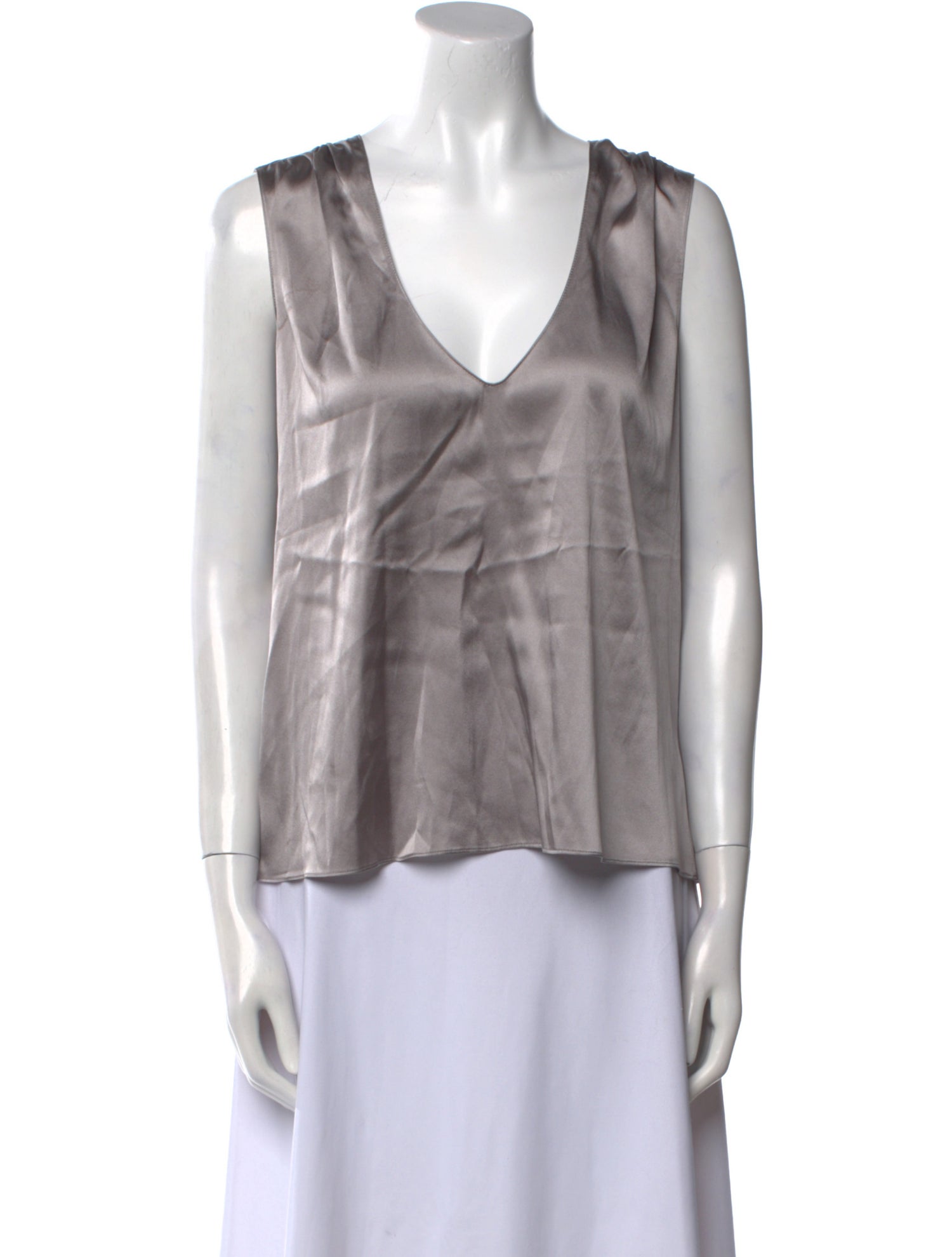 Generation Love Silk V-Neck Top