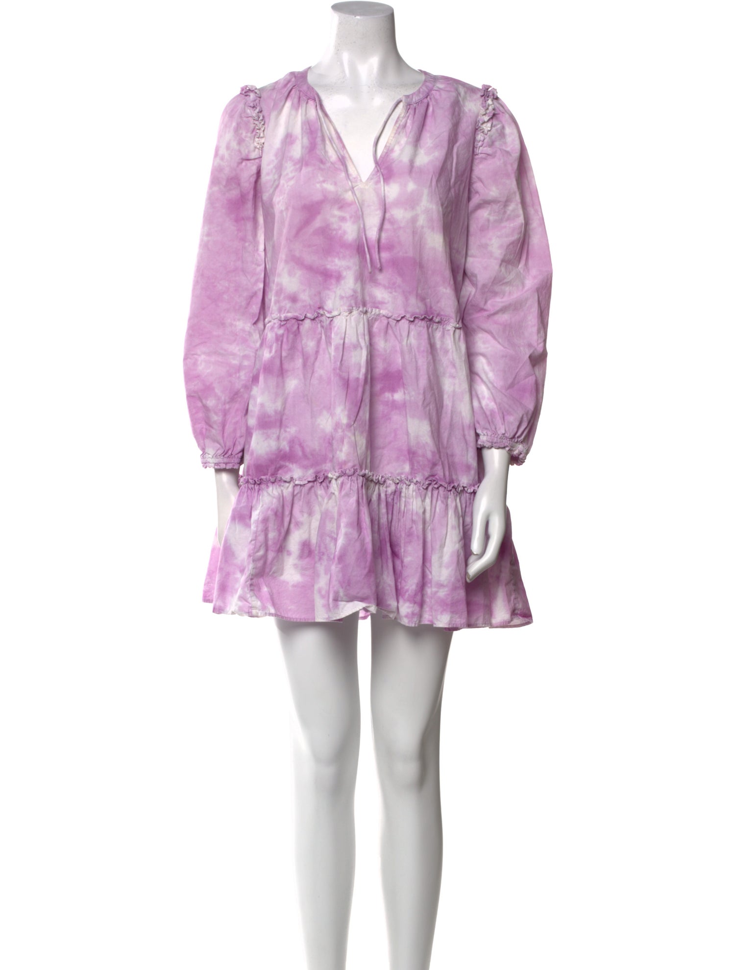 Generation Love Tie-Dye Print Mini Dress