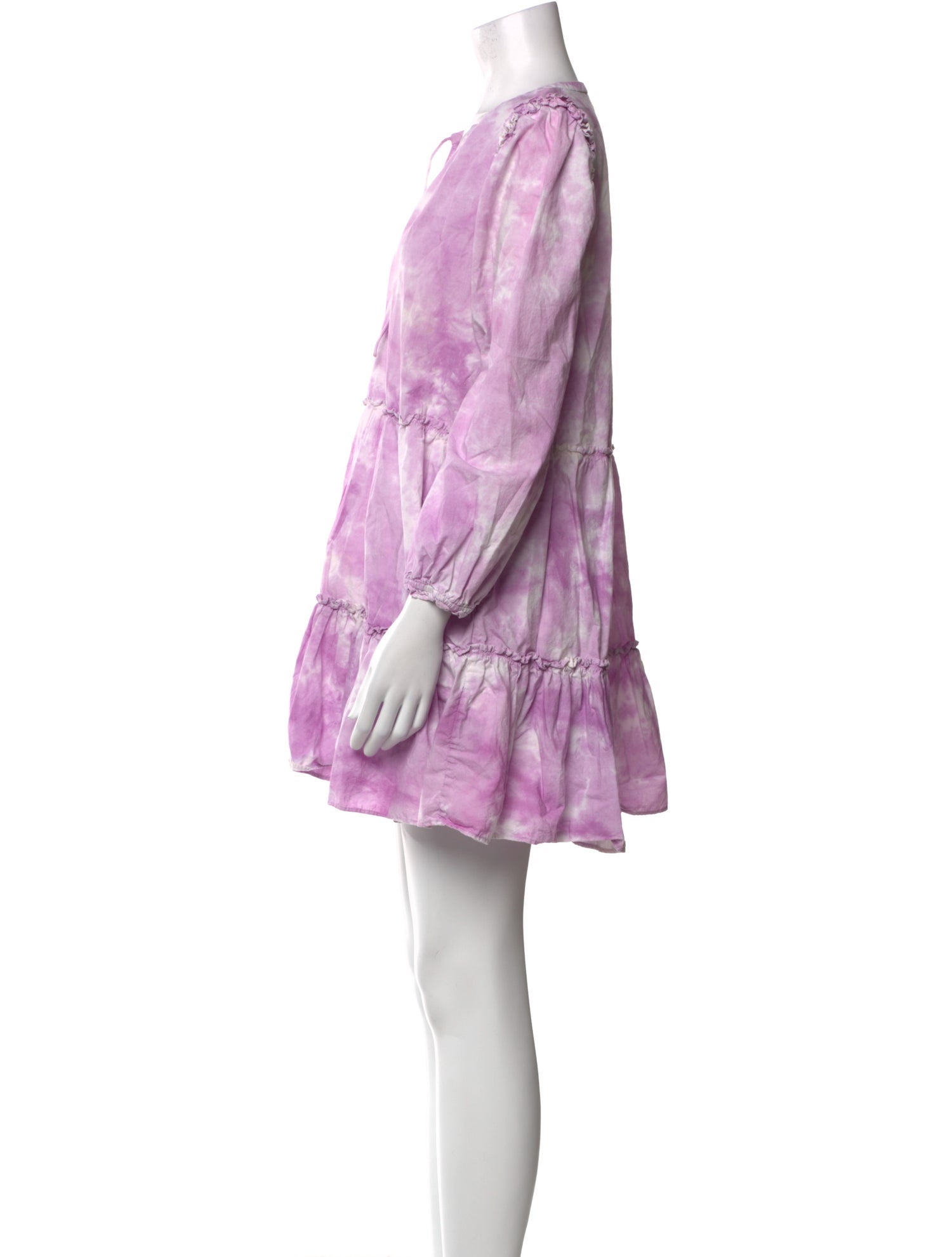 Generation Love Tie-Dye Print Mini Dress