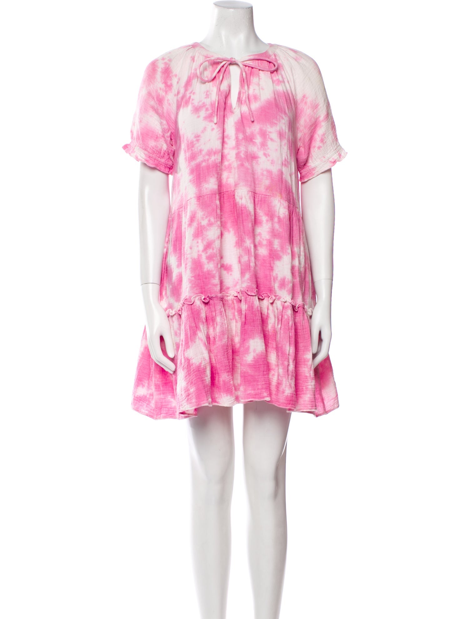 Generation Love Tie-Dye Print Mini Dress