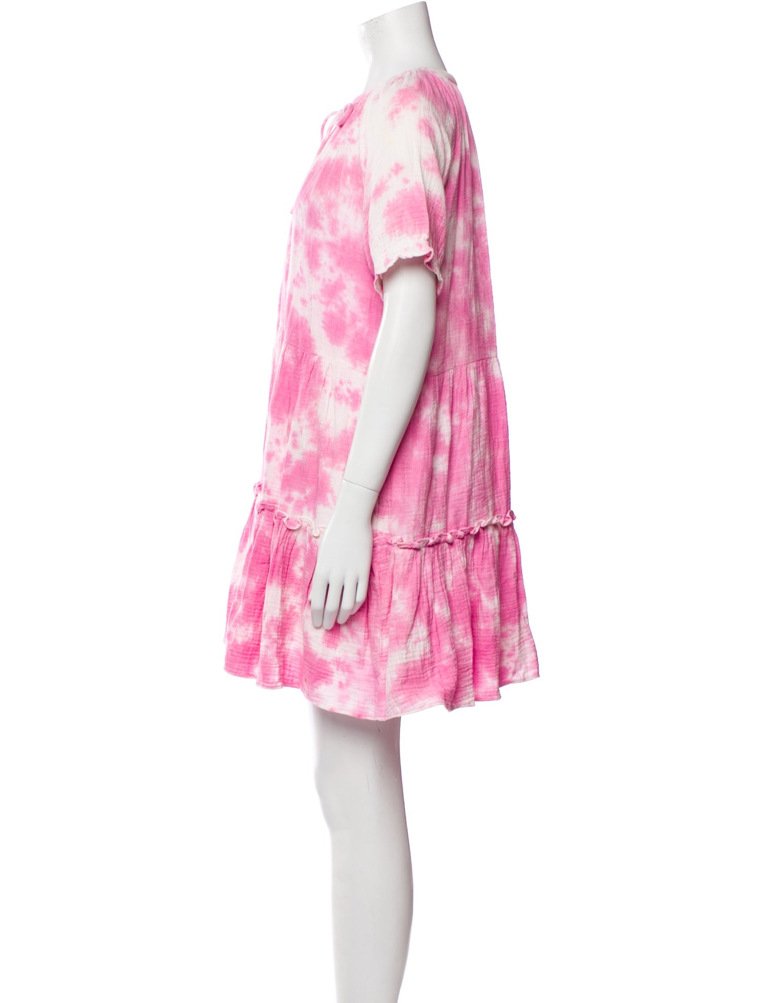 Generation Love Tie-Dye Print Mini Dress