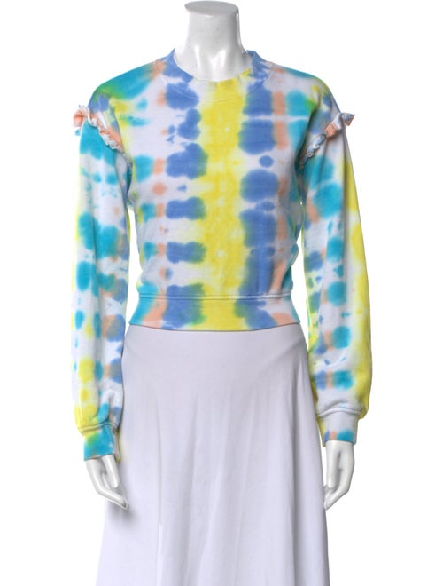 Generation Love Tie-Dye Print Crew Neck Sweatshirt