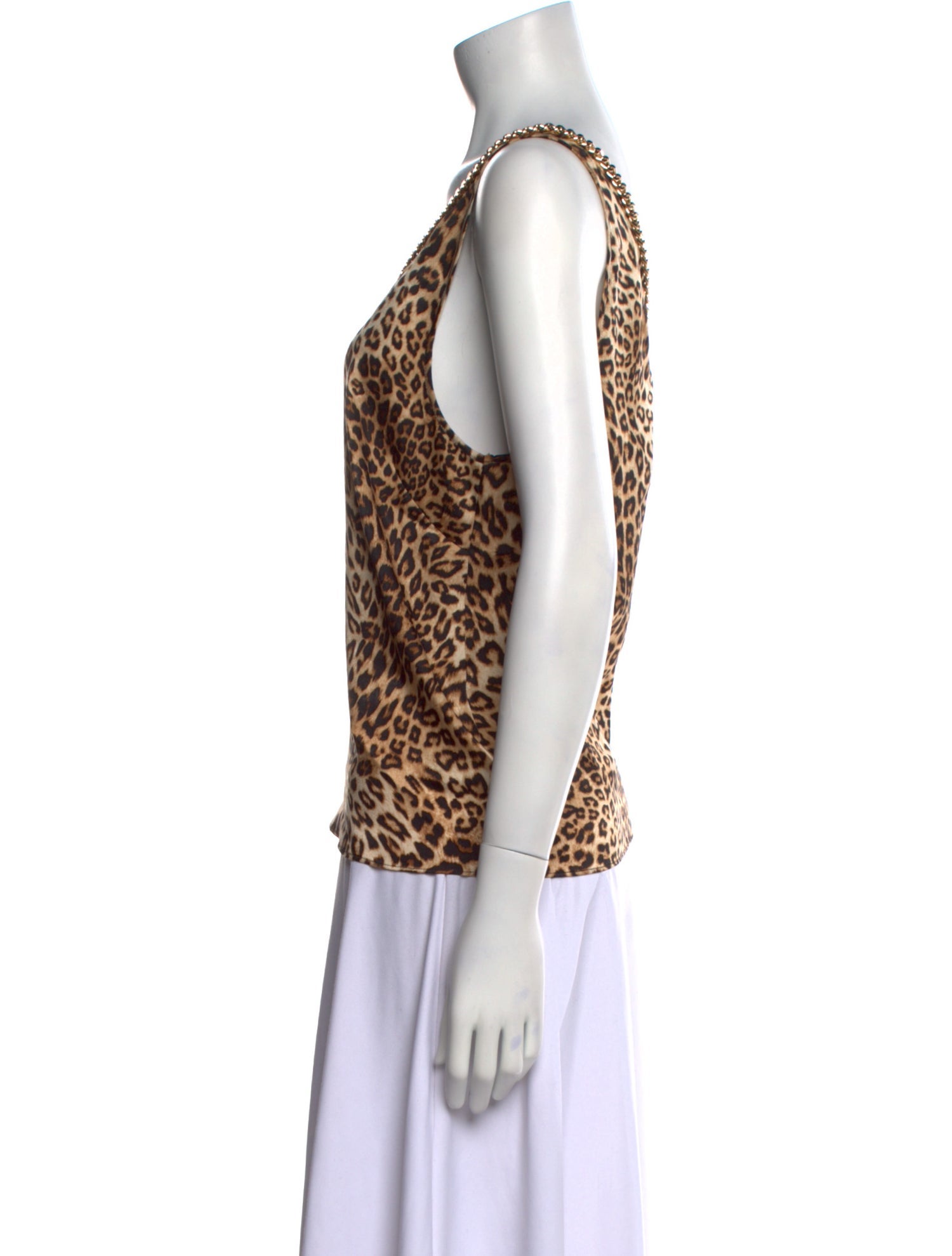 Generation Love Animal Print V-Neck Top w/ Tags