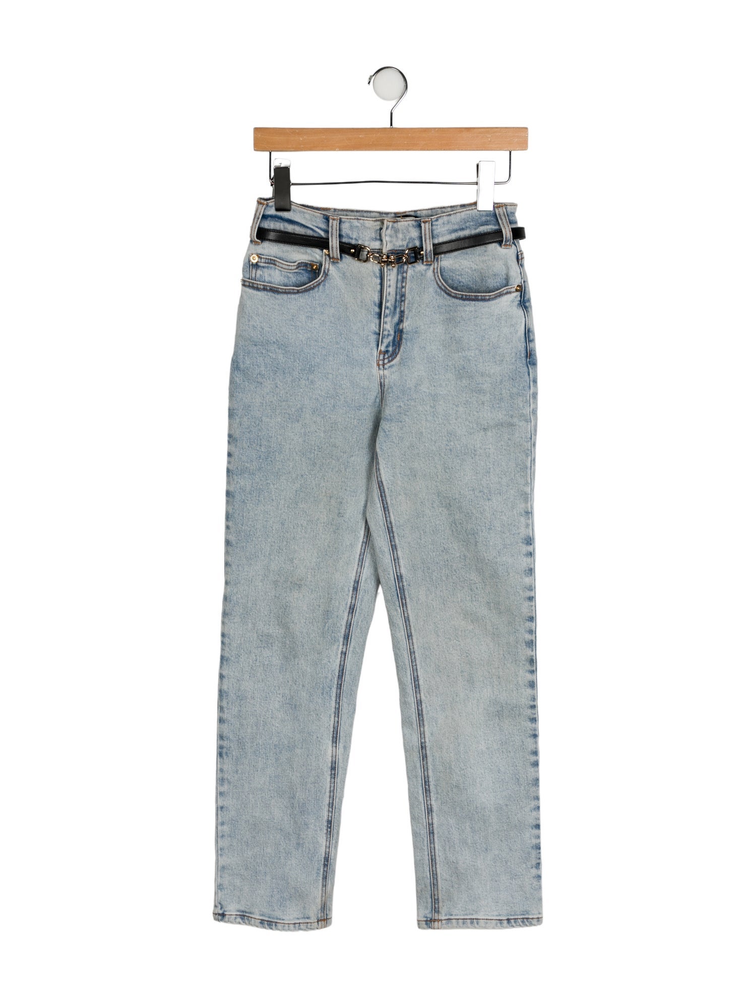 Generation Love Mid-Rise Straight Leg Jeans