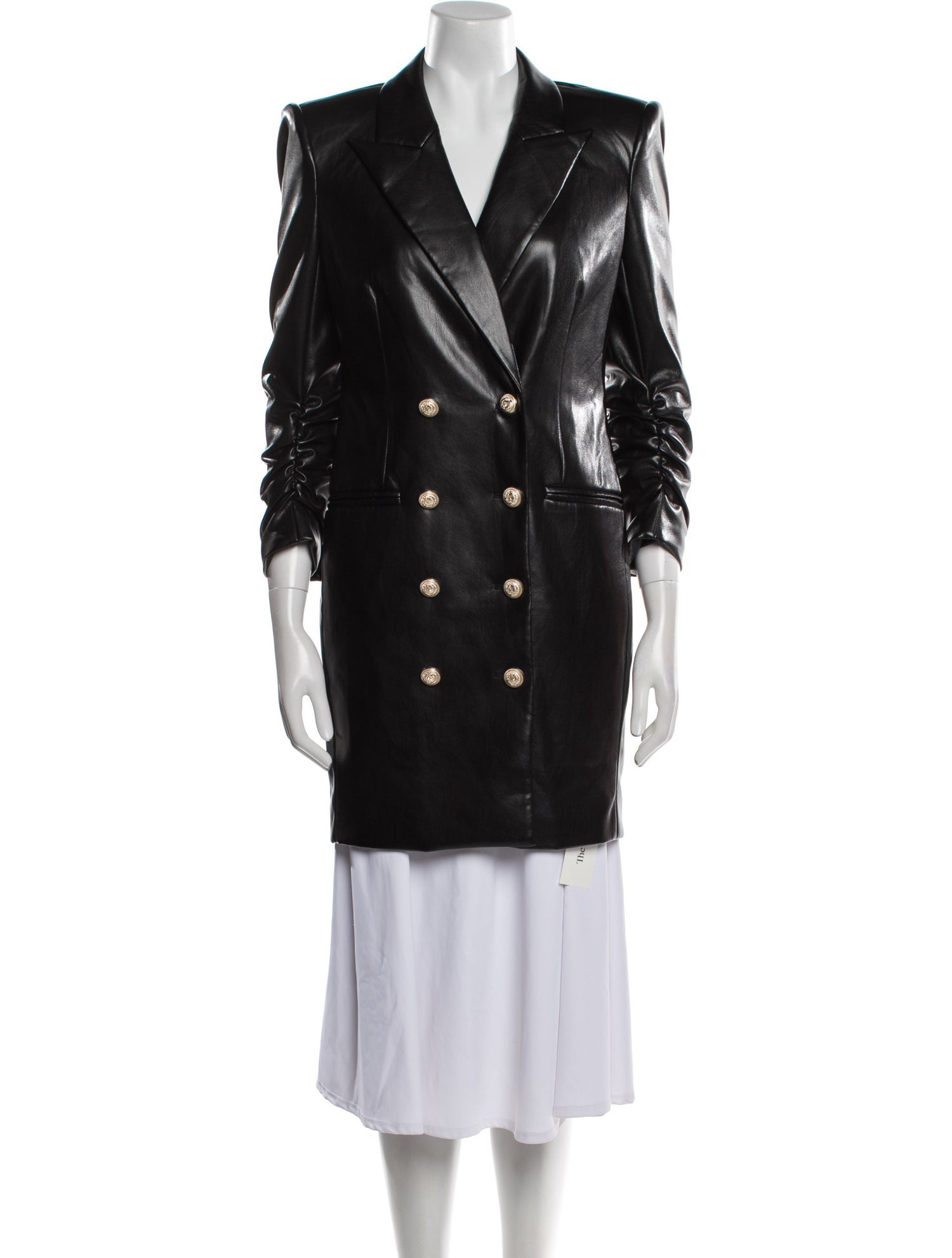 Generation Love Faux Leather Coat