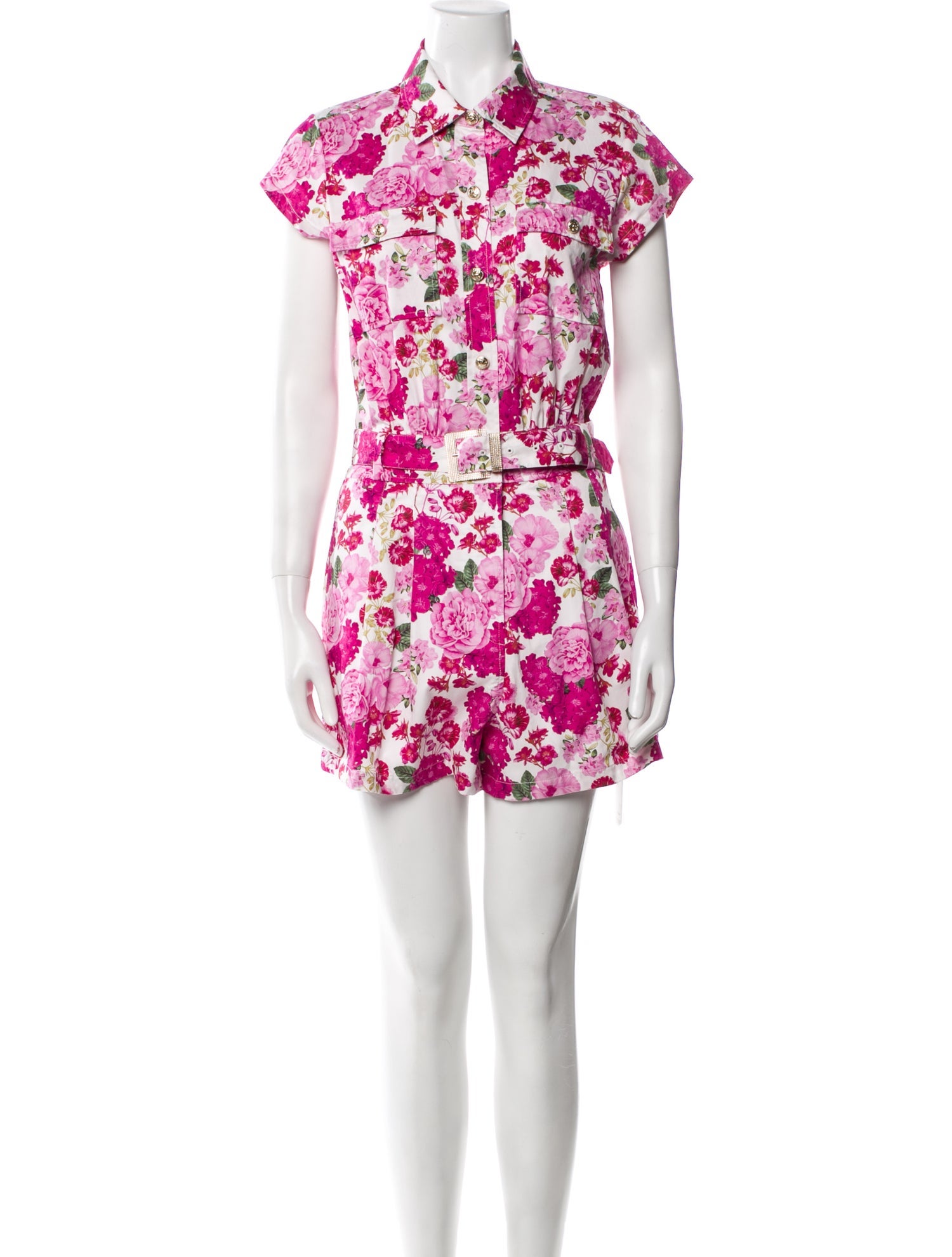 Generation Love Floral Print Romper