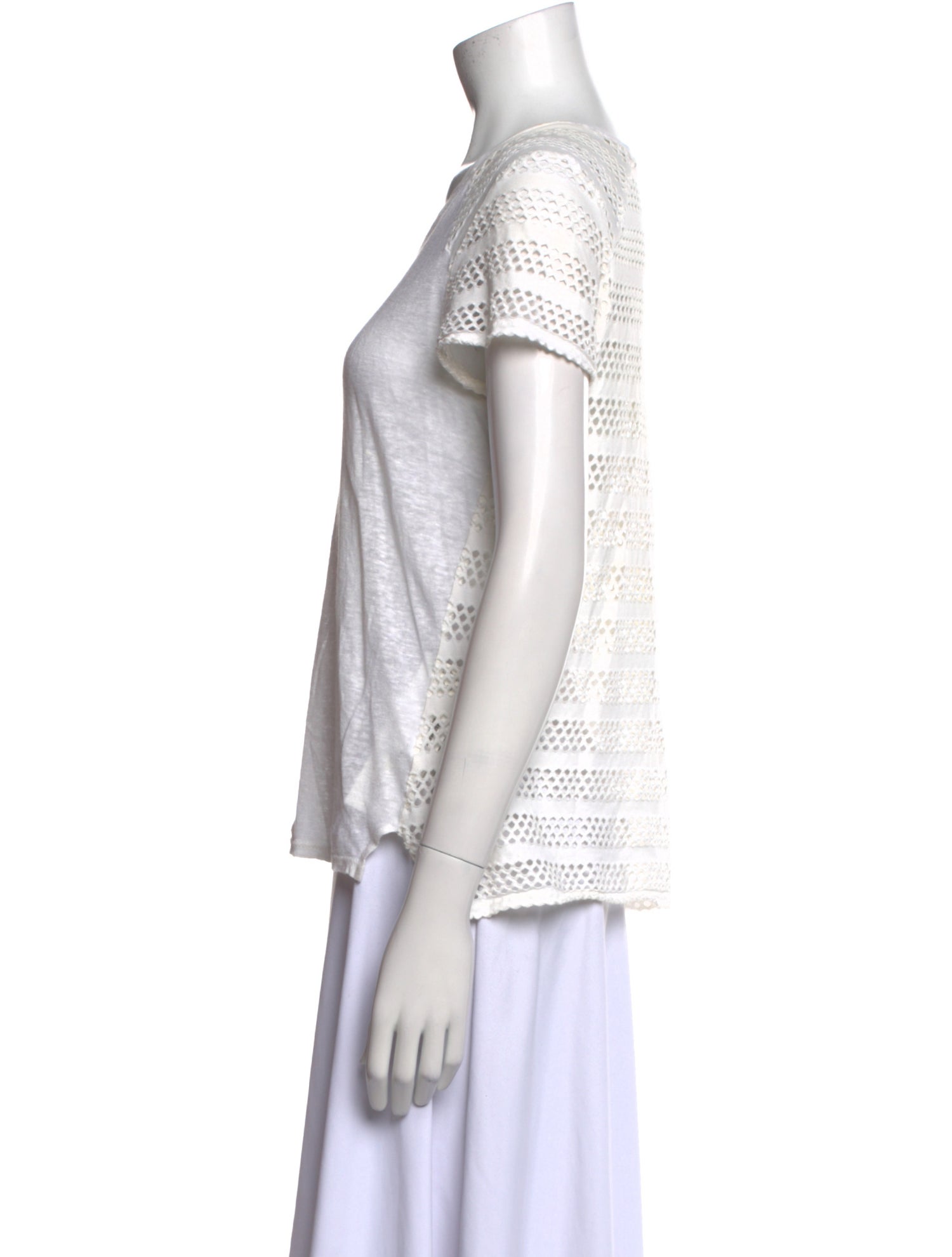 Generation Love Linen Scoop Neck T-Shirt