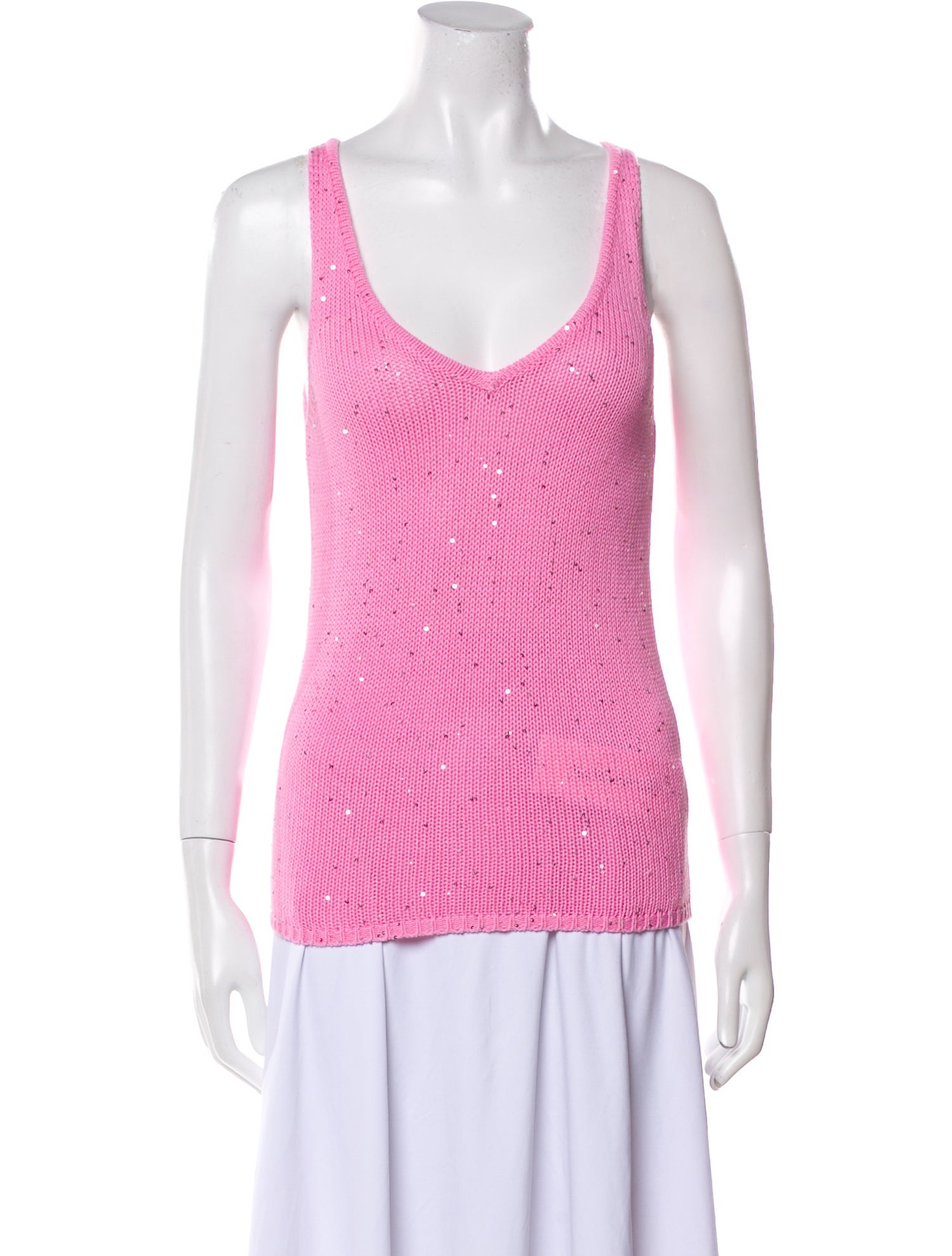 Generation Love Printed V-Neck Top