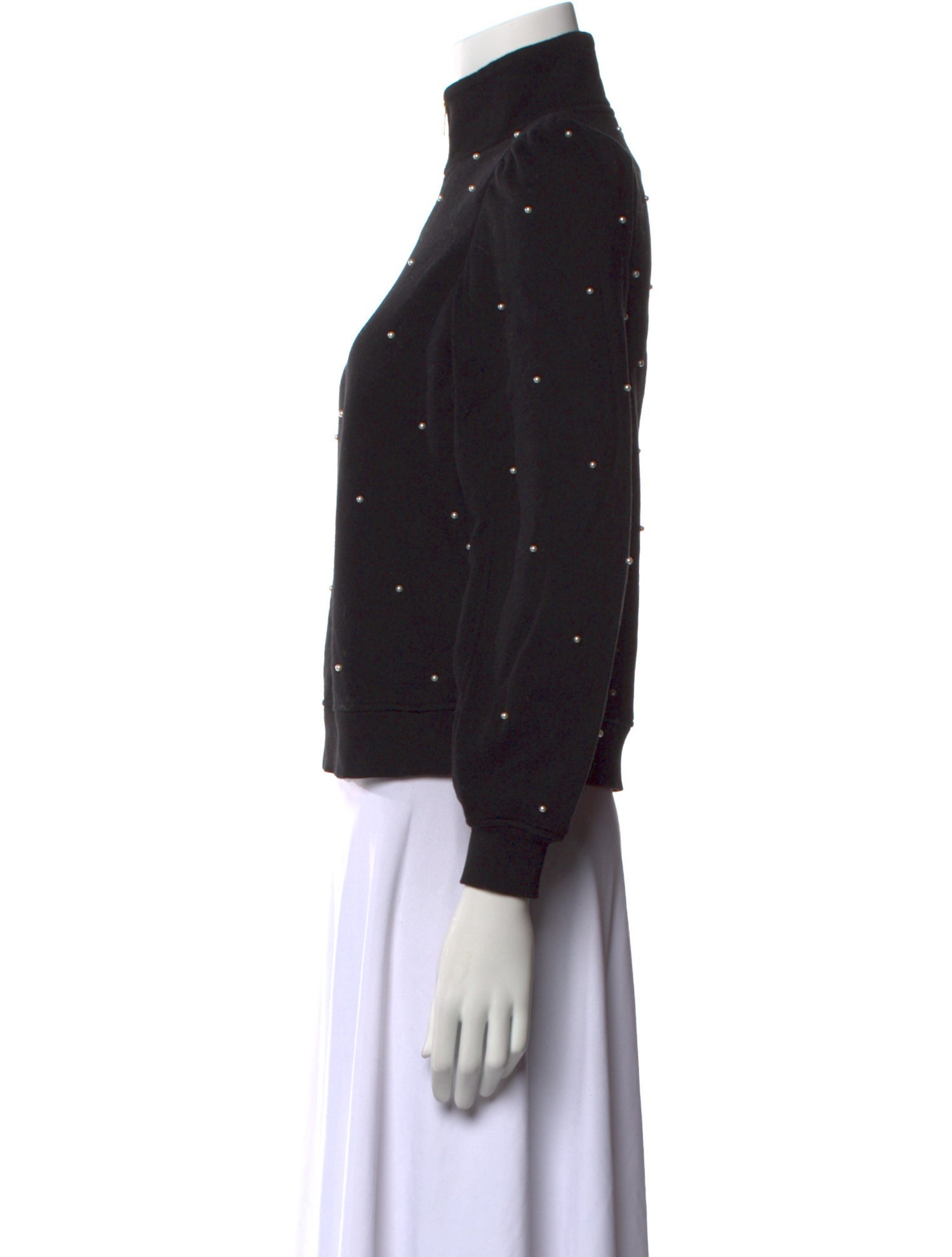 Generation Love Mock Neck Long Sleeve Sweatshirt