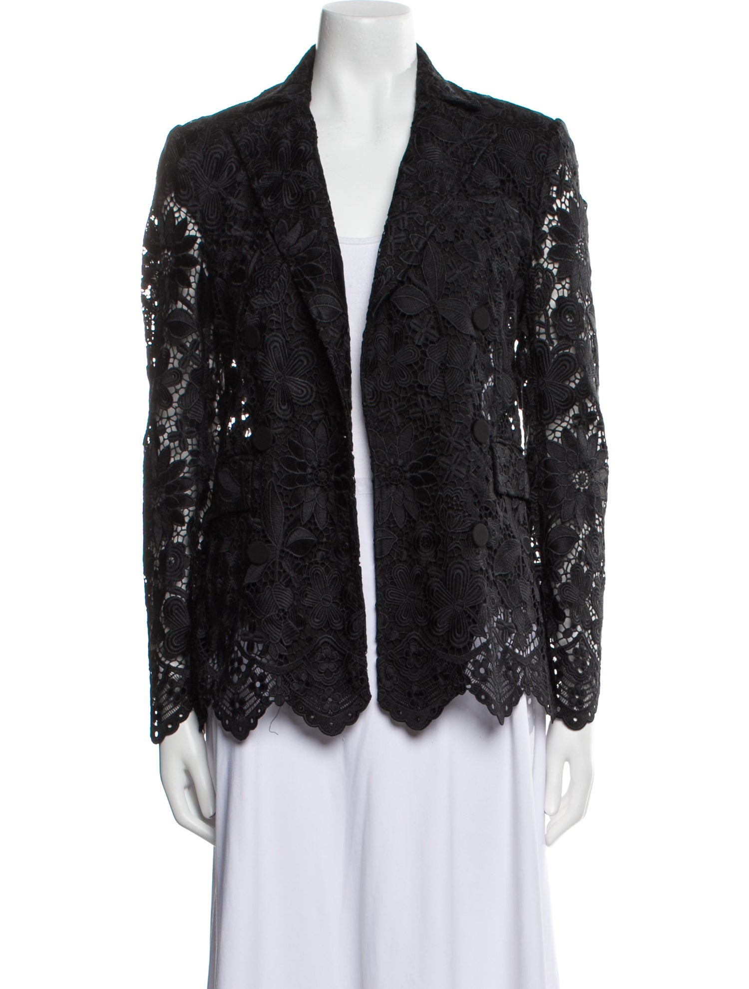 Generation Love Lace Floral Print Evening Jacket