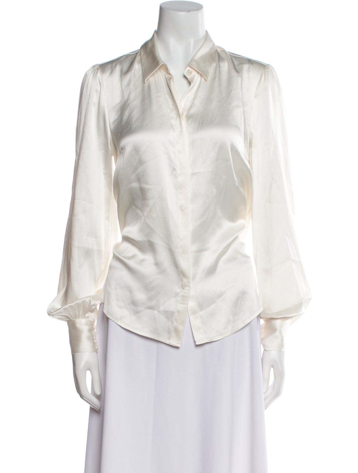 Generation Love Three-Quarter Sleeve Button-Up Top