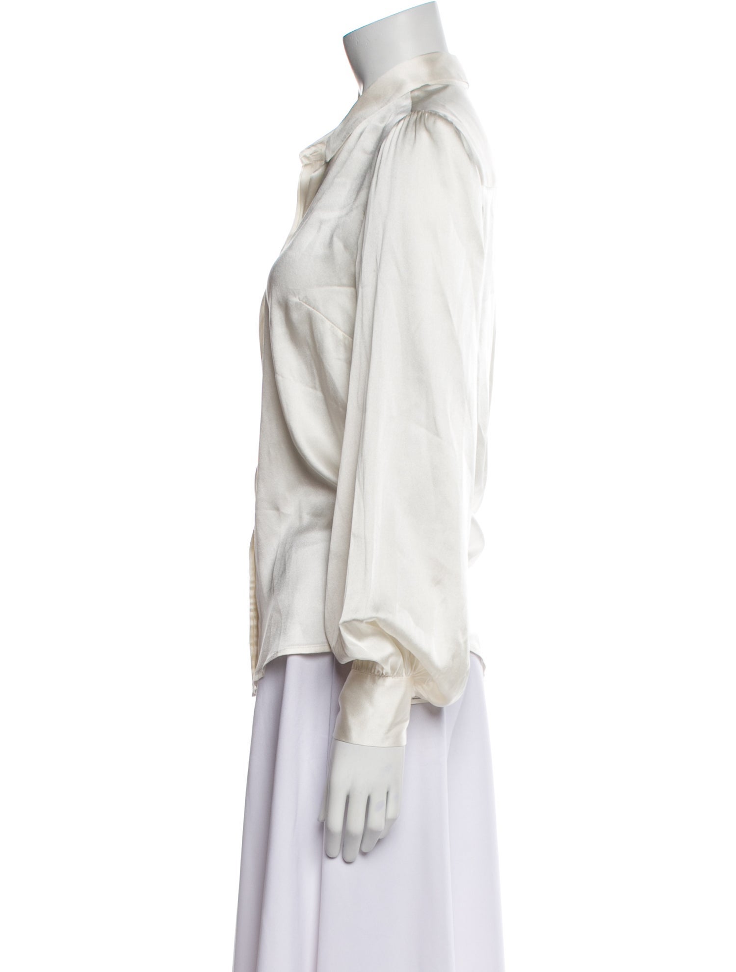 Generation Love Three-Quarter Sleeve Button-Up Top