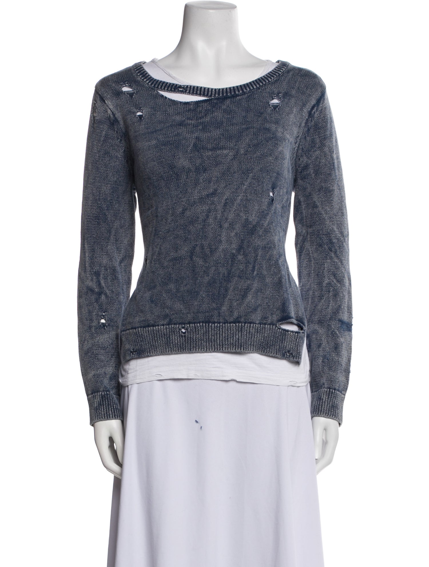 Generation Love Bateau Neckline Long Sleeve Top