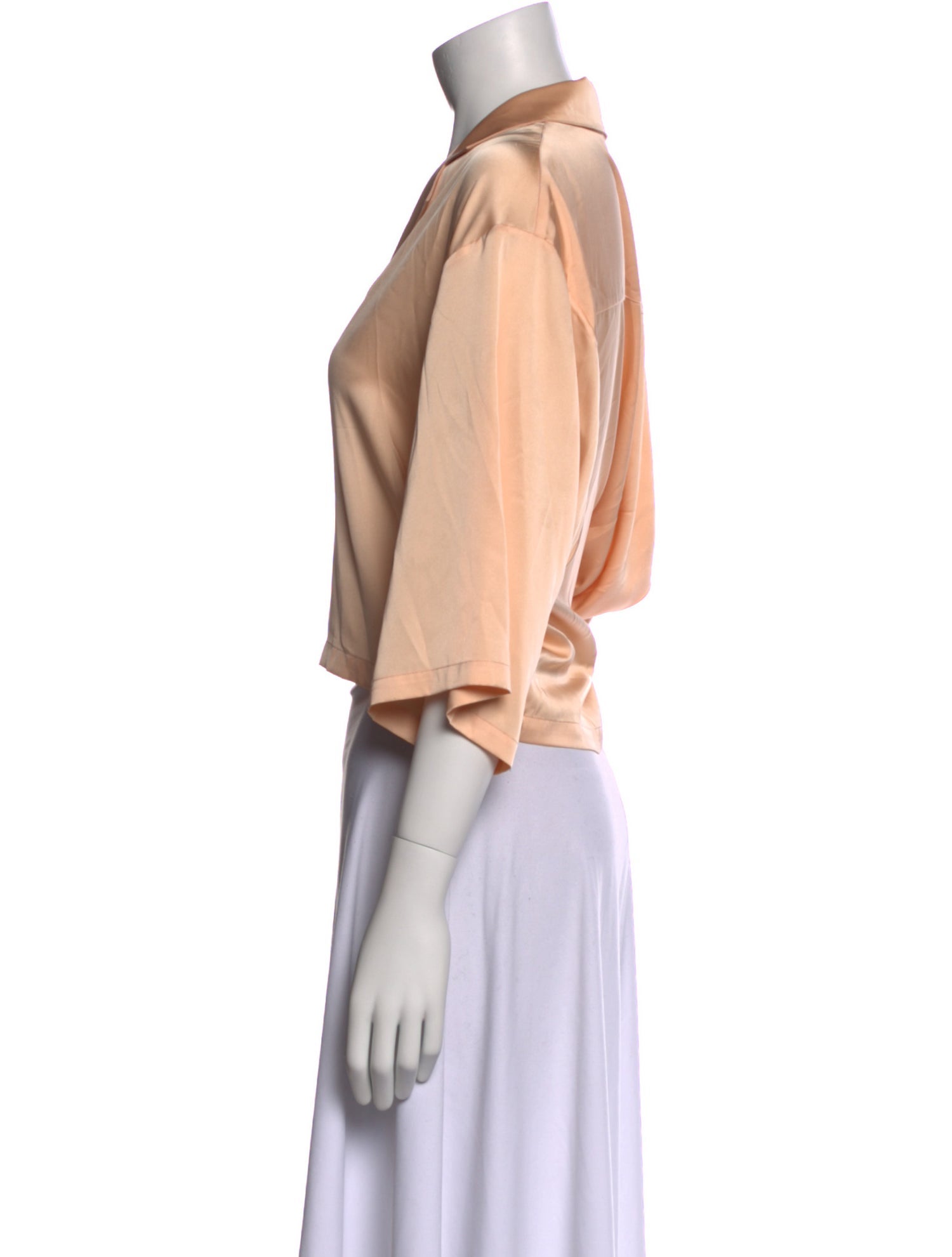 Generation Love Three-Quarter Sleeve Crop Top