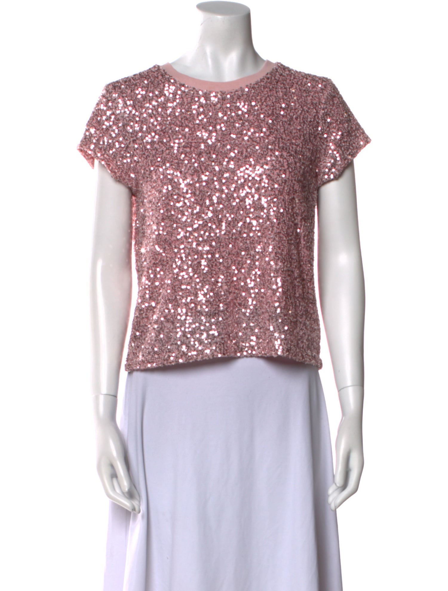 Generation Love Bateau Neckline Short Sleeve Crop Top