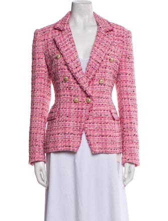 Generation Love Tweed Pattern Blazer