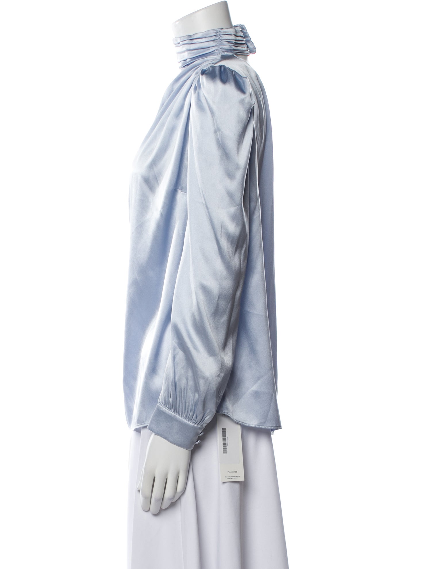 Generation Love Silk One-Shoulder Blouse