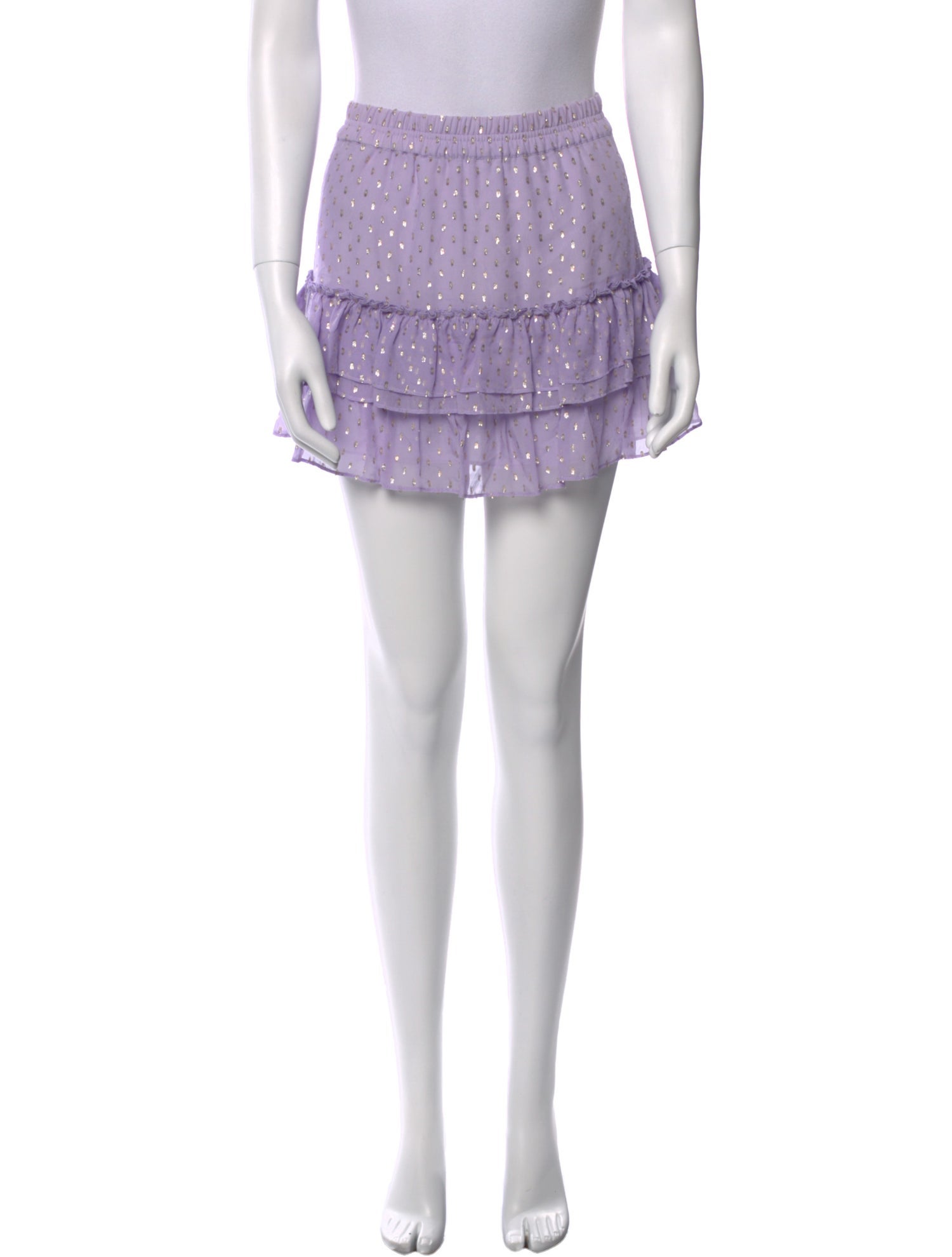 Generation Love Silk Mini Skirt